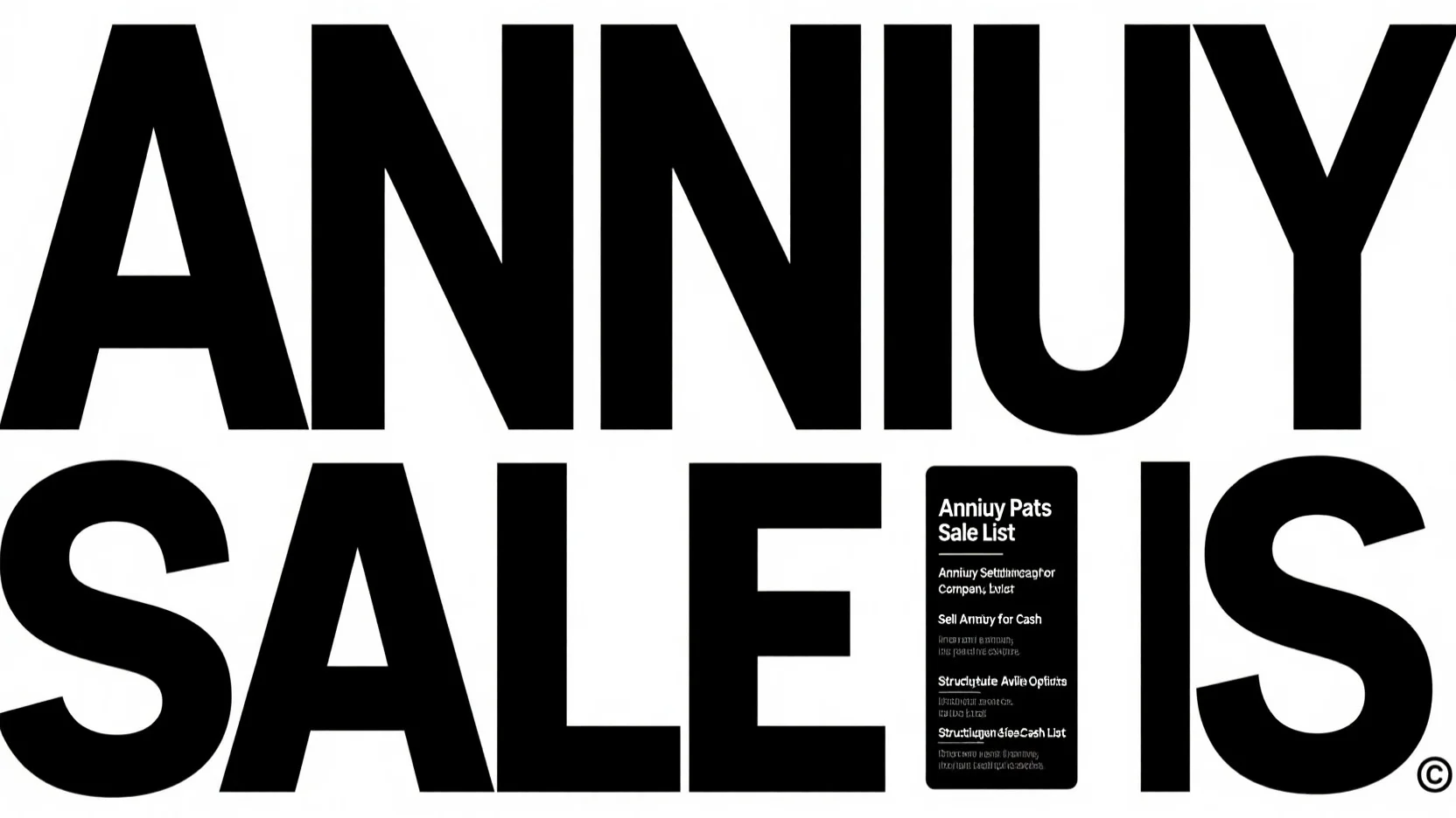 Comprehensive List and Guide to Annuity Settlement, Structured Settlement Cash, and Annuity Payment Sale Companies